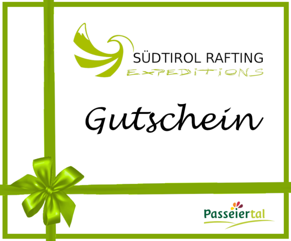 Gutschein für Rafting